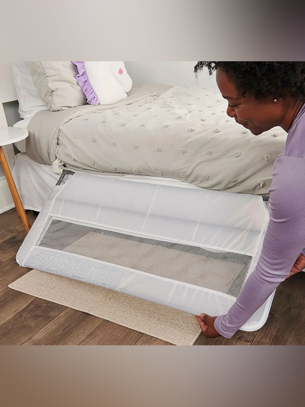 NEW- Universal Bedrail 43”/ Swing down Bed rail/ Baby Gear / Toddler Safety
